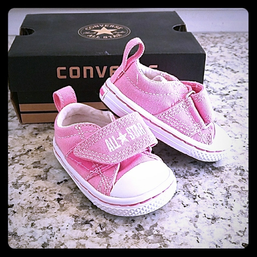 Infant Pink Converse Sneakers